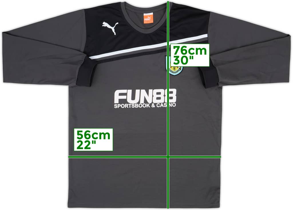 2011-12 Burnley GK Shirt - 8/10 - (XL)