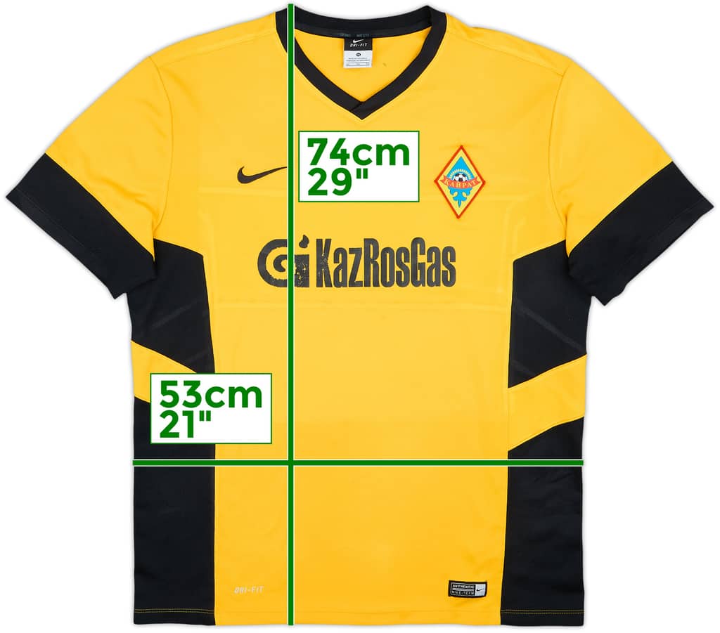 2014 Kairat Almaty Nike Training Shirt - 6/10 - (XL)