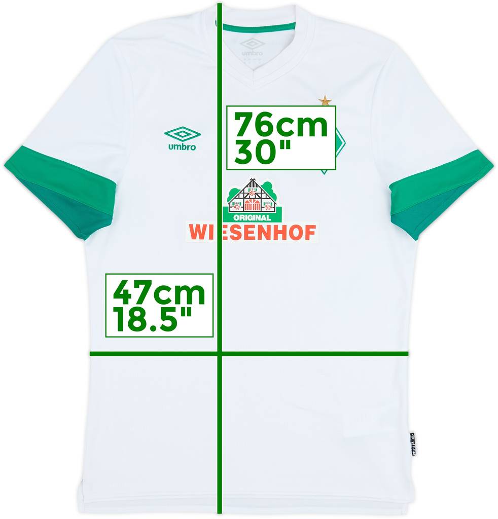 2021-22 Werder Bremen Away Shirt - 7/10 - (M)