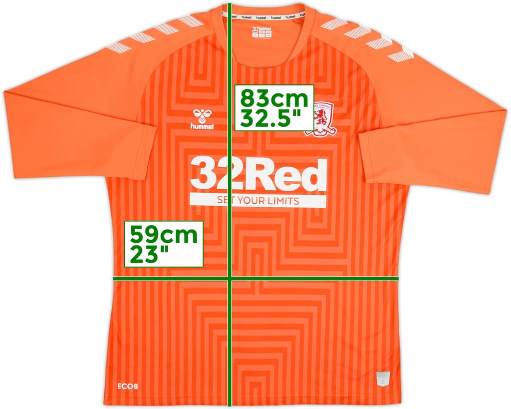 2021-22 Middlesbrough GK Shirt - 8/10 - (XXL)