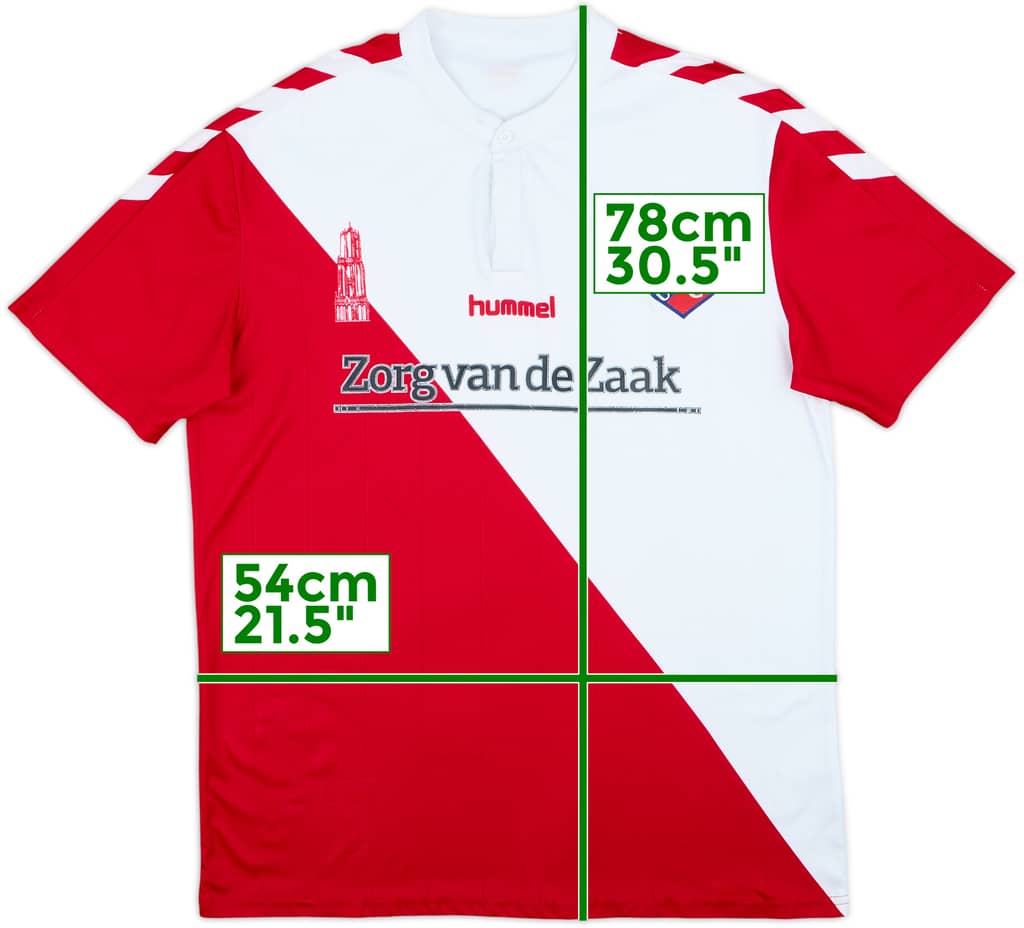 2015-16 Utrecht Home Shirt - 6/10 - (L)