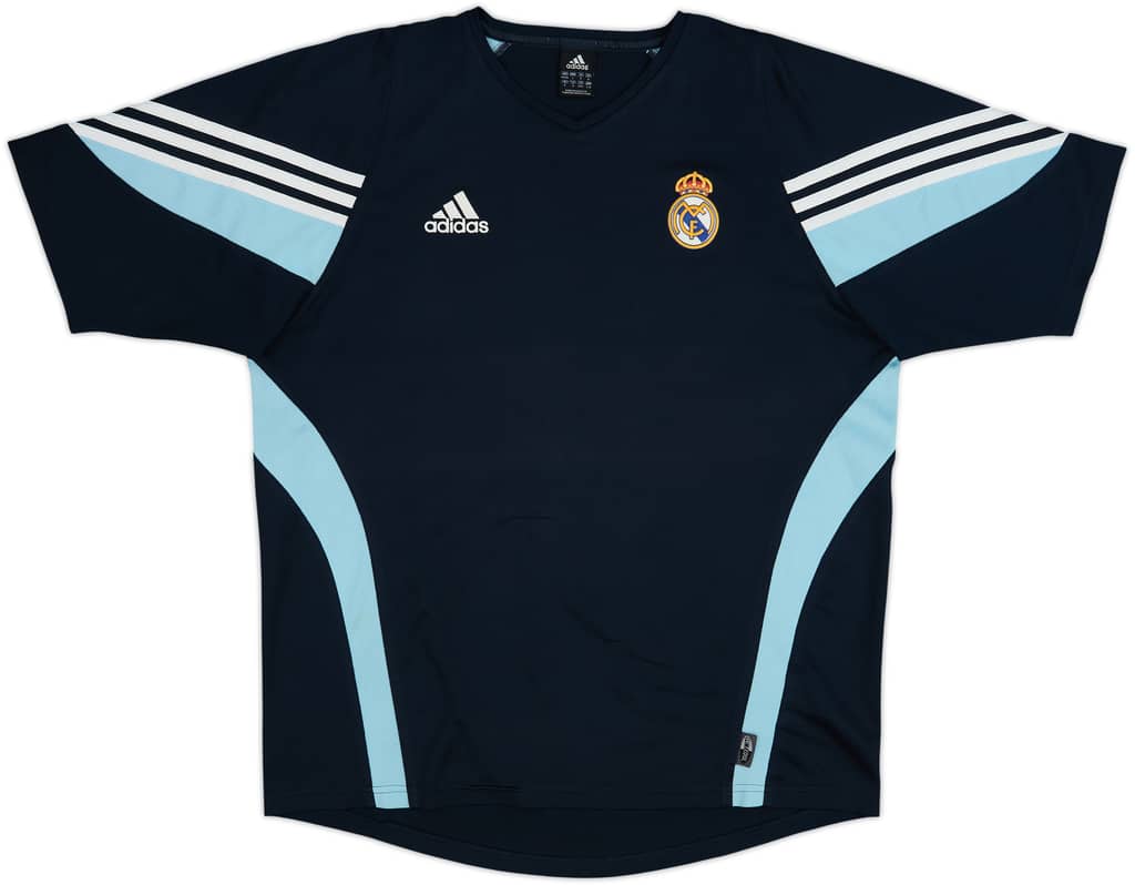 2003-04 Real Madrid adidas Training Shirt - 8/10 - (L/XL)