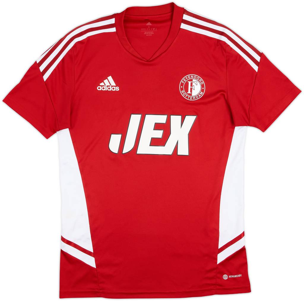2022-23 Feyenoord adidas Training Shirt - 8/10 - (S)