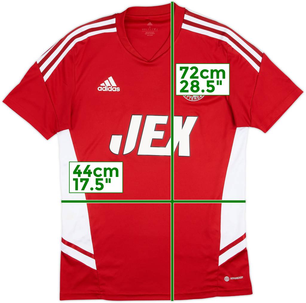 2022-23 Feyenoord adidas Training Shirt - 8/10 - (S)