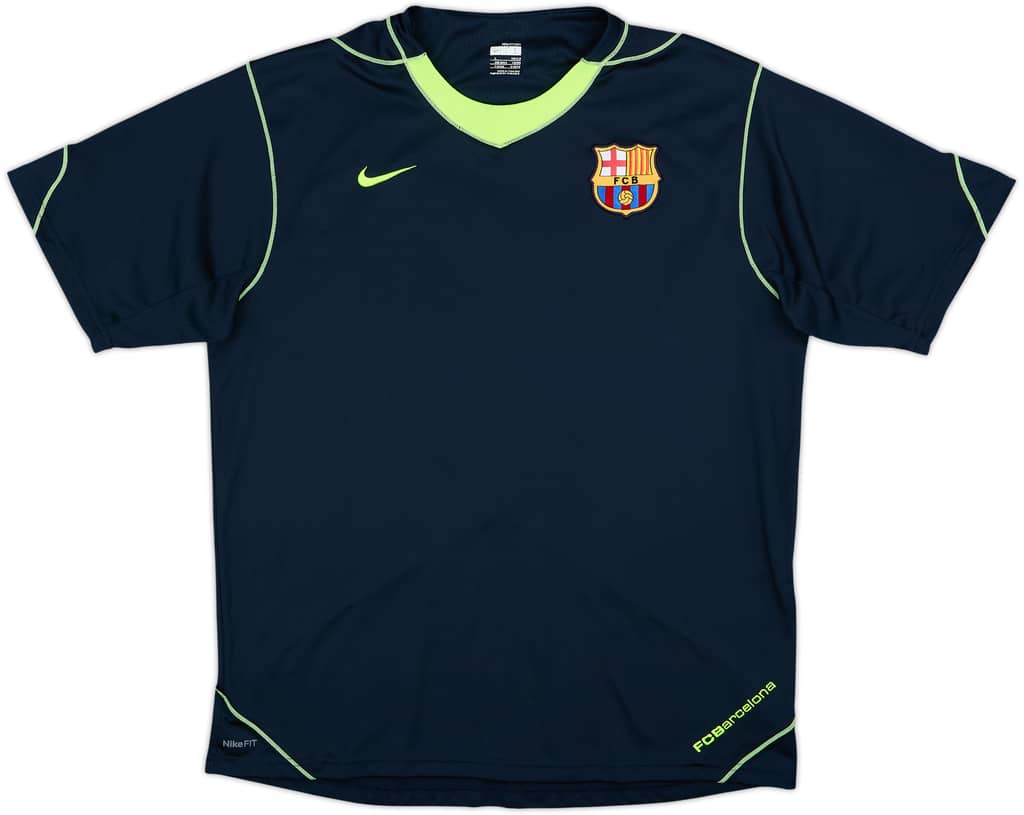 2007-08 Barcelona Nike Training Shirt - 9/10 - (L)
