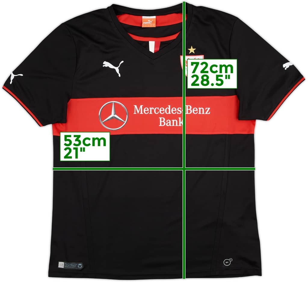 Camiseta de la tercera equipación del Stuttgart 2013-14 - 8/10 - (L)