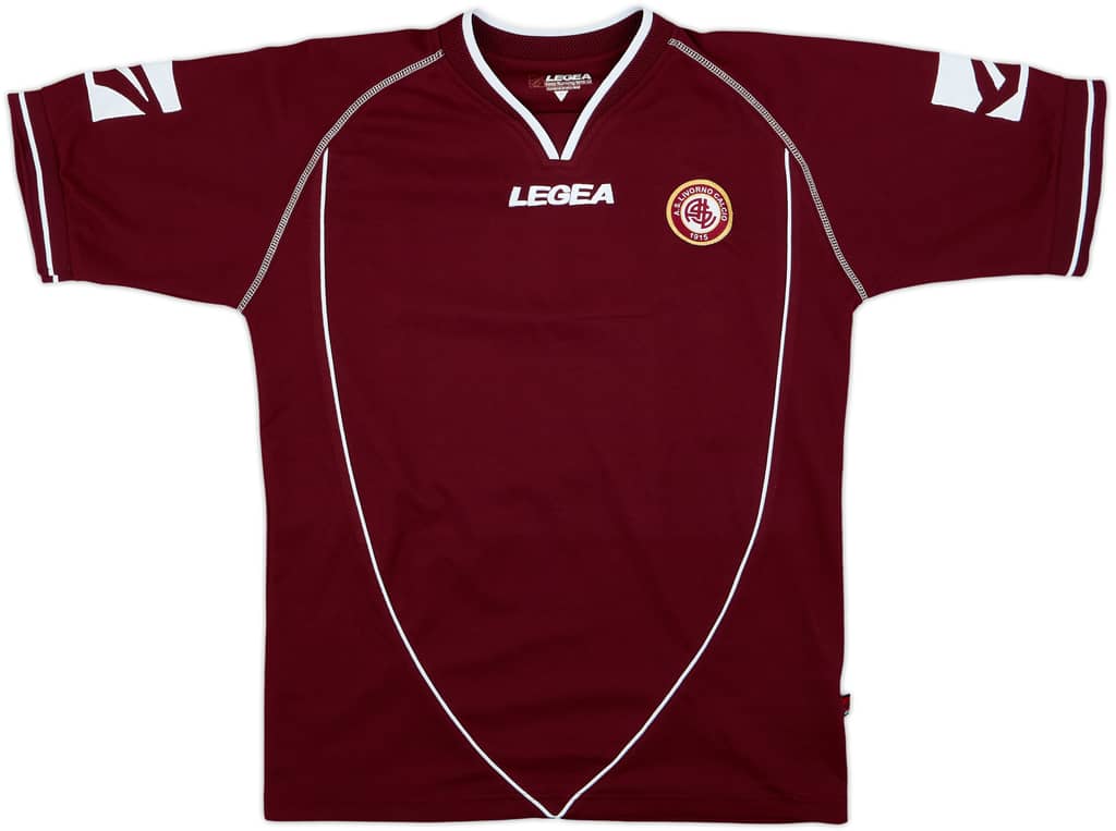 2006-07 Livorno Legea Training Shirt - 8/10 - (M)