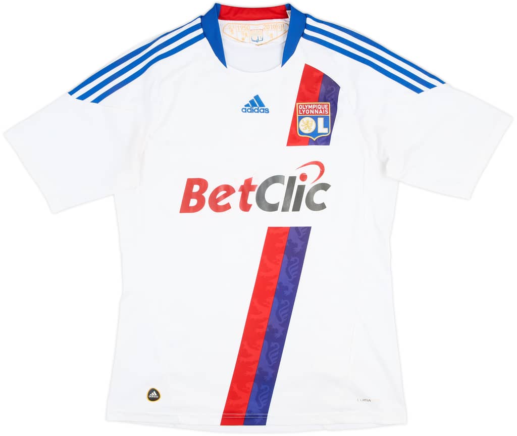 2010-11 Lyon Home Shirt - 5/10 - (L)