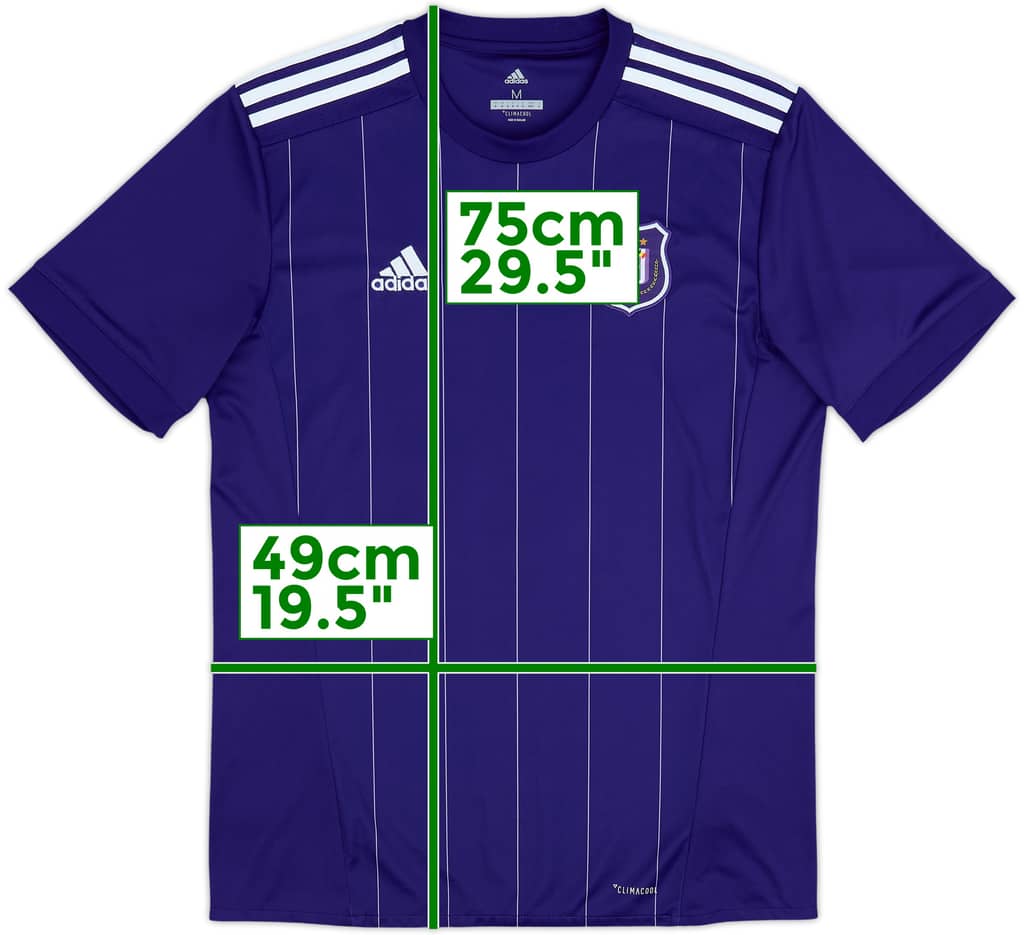 2017-18 Anderlecht Home Shirt - 9/10 - (M)