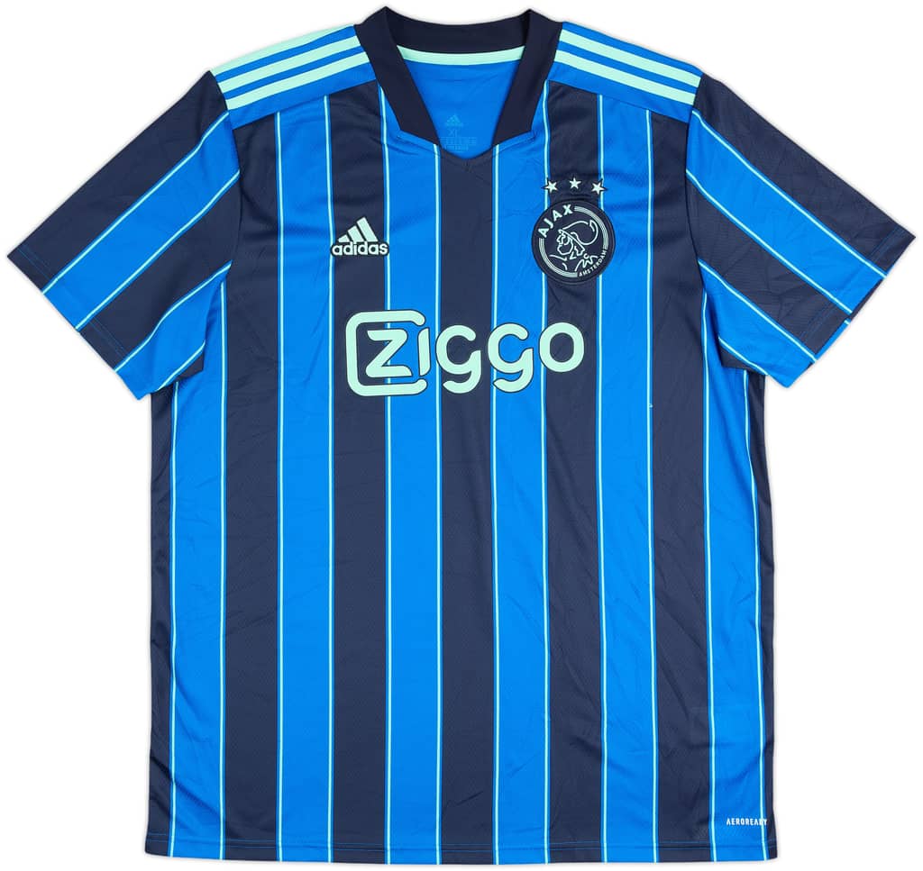 2021-22 Ajax Away Shirt - 9/10 - (XL)