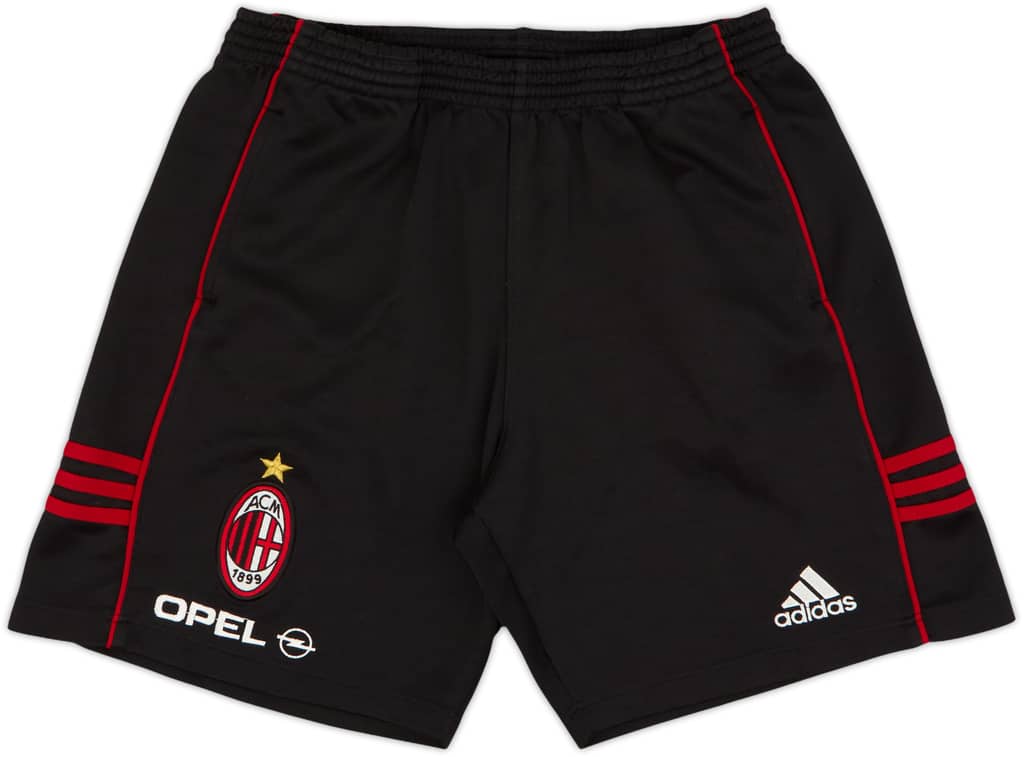 Shorts de entrenamiento adidas versión jugador del AC Milan 2000-01 - 10/10 - (M/L)
