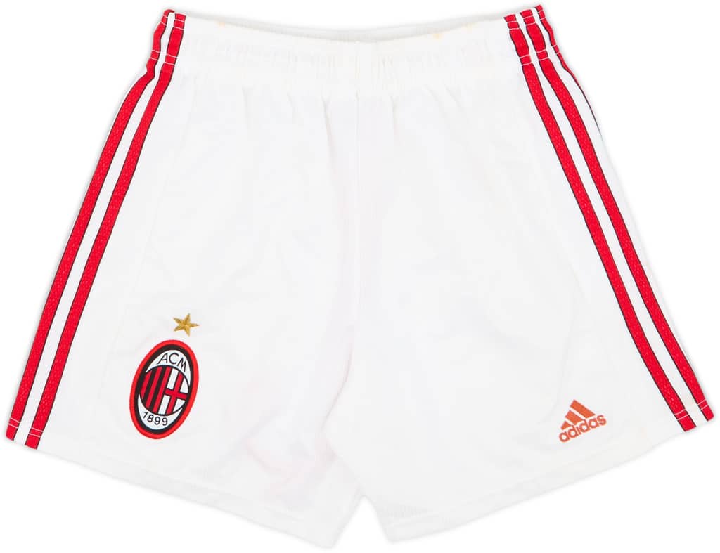 1998-99 AC Milan adidas Away Shorts - 6/10 - (12-13 Years)