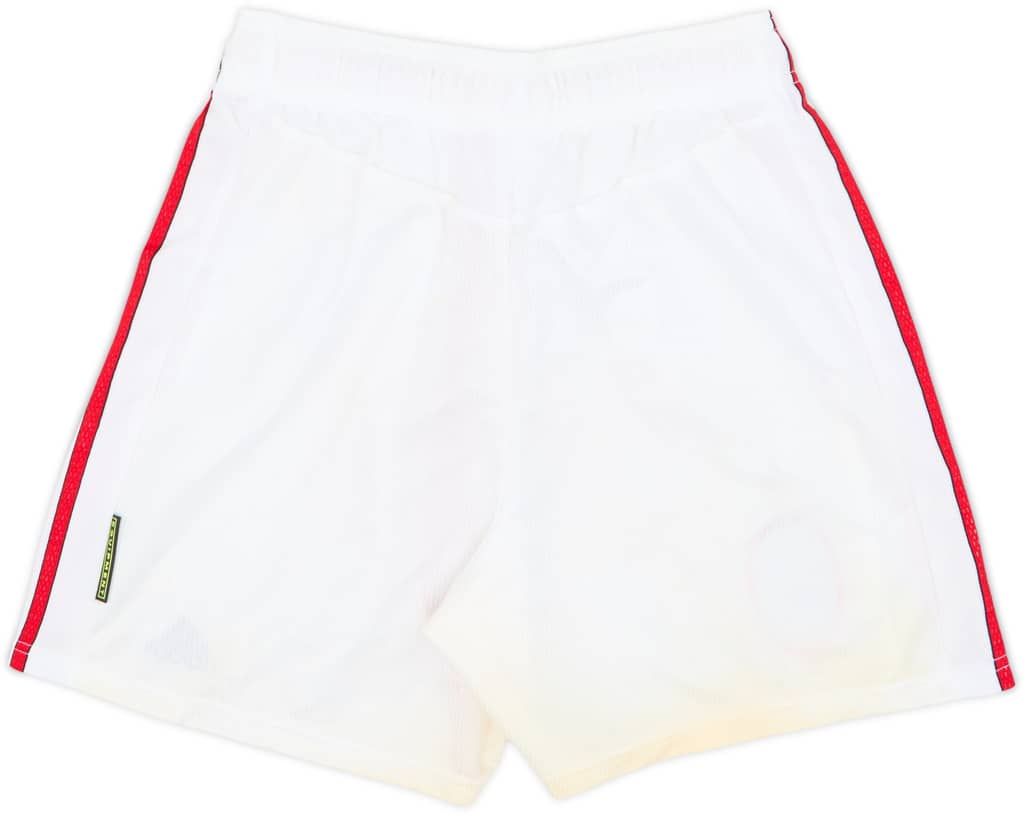 1998-99 AC Milan adidas Away Shorts - 5/10 - (14-15 Years)