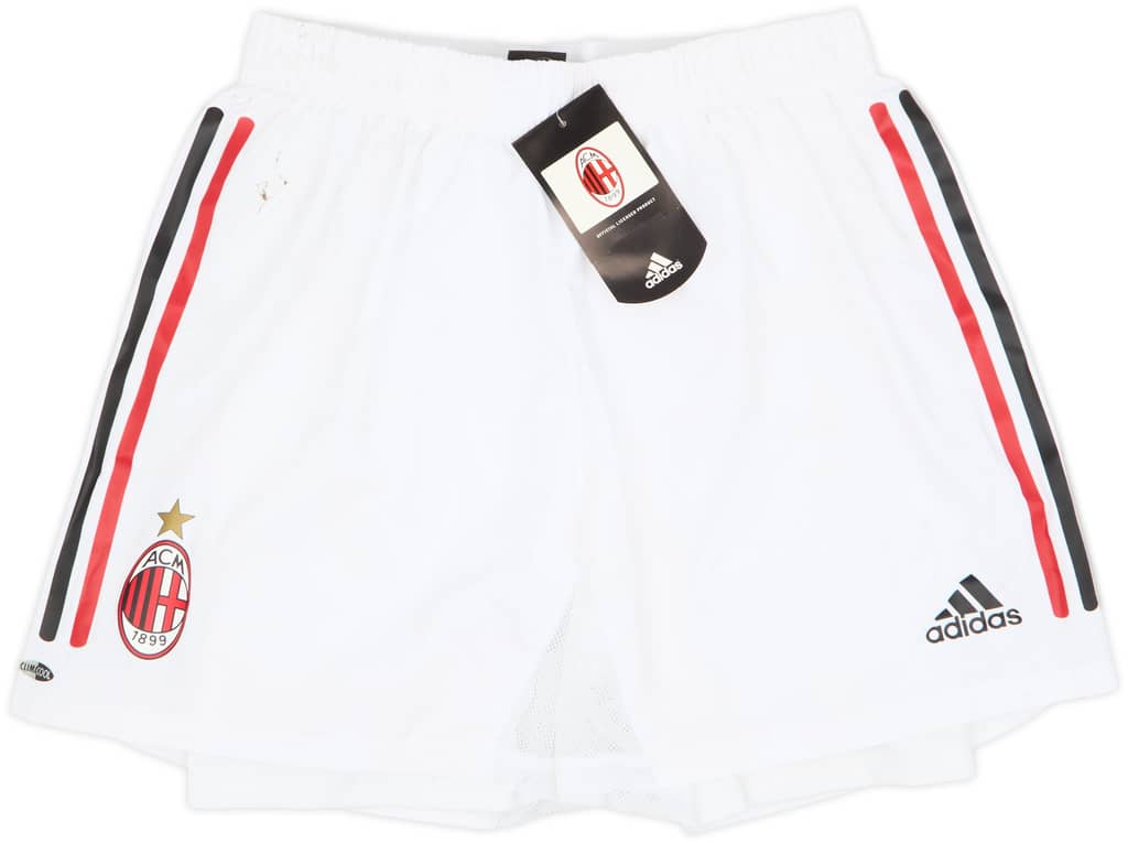 Shorts de visitante versión jugador adidas del AC Milan 2000-01 (M)