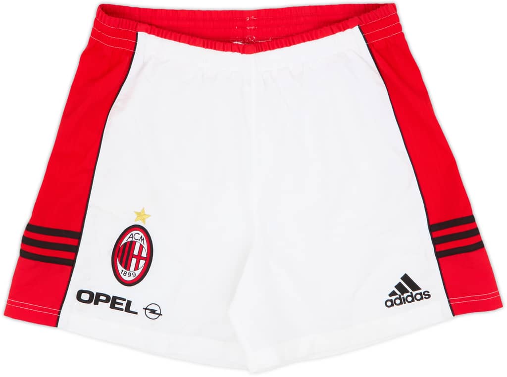 1999-00 AC Milan Player Issue adidas Away Shorts - 6/10 - (S)