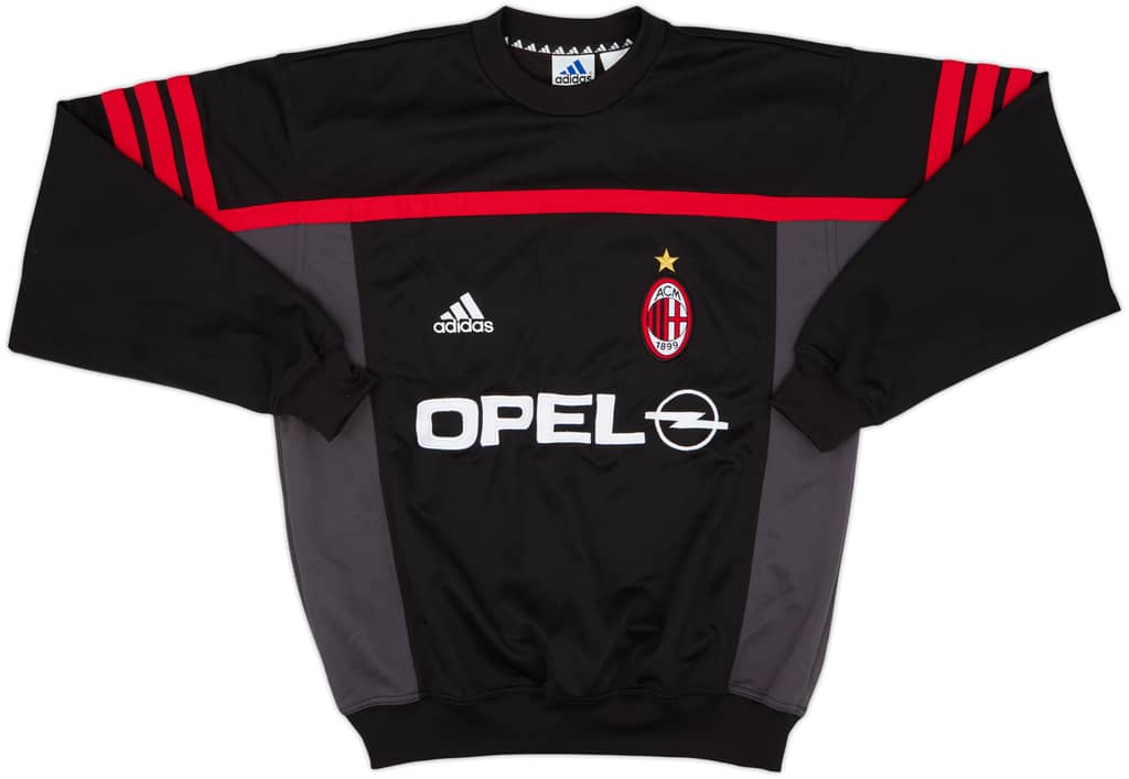 Sudadera adidas versión jugador del AC Milan 2000-01 - 10/10 - (S/M)