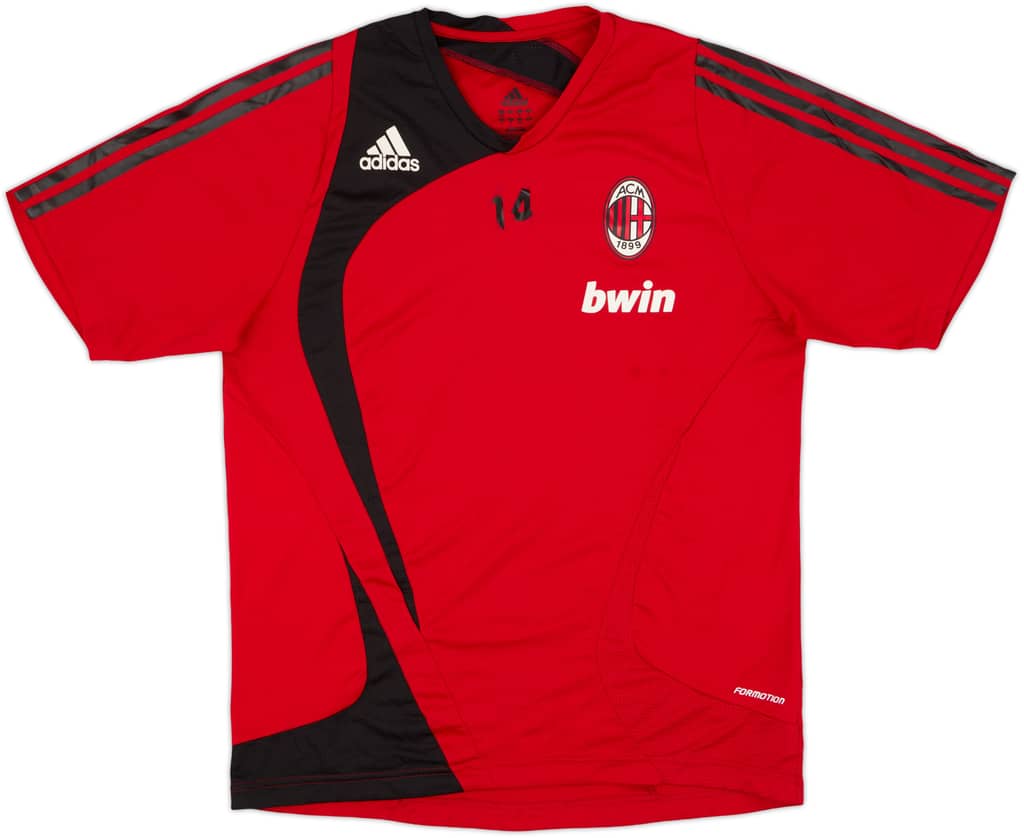2007-08 AC Milan Player Issue adidas Training Shirt - 5/10 - (L)