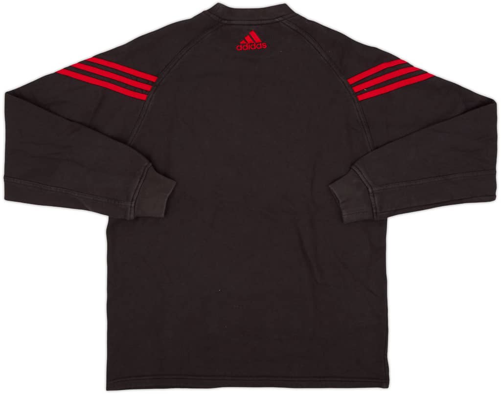 2000-01 AC Milan Player Issue adidas CL Sweat Top - 8/10 - (M)