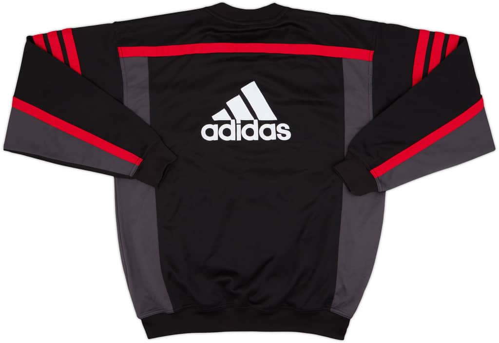 2000-01 AC Milan Player Issue adidas Sweat Top - 10/10 - (L)