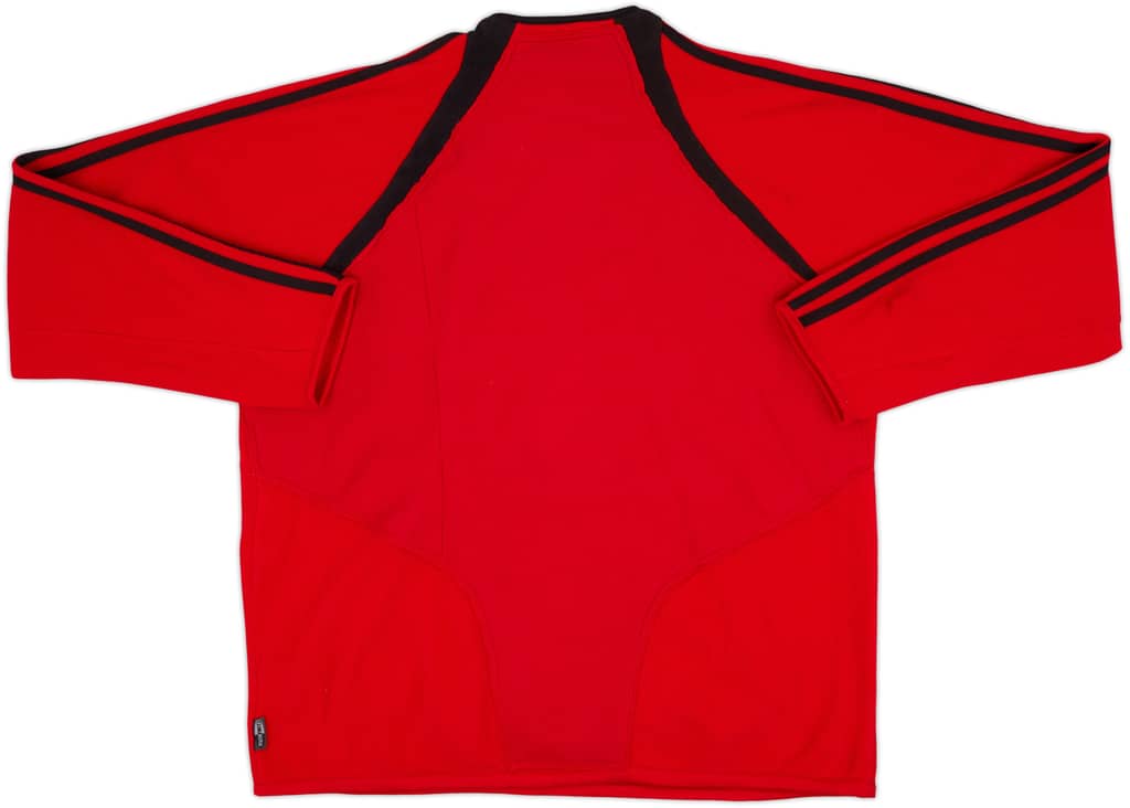 2003-04 AC Milan adidas 1/4 Zip Drill Top - 6/10 - (L/XL)