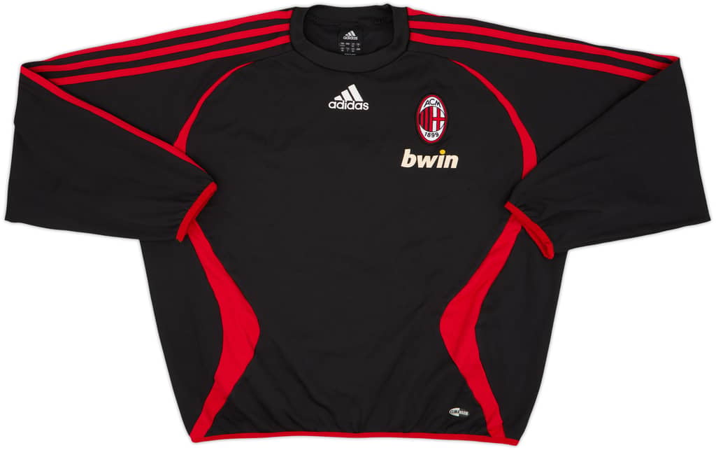 2006-07 AC Milan Player Issue adidas Sweat Top - 6/10 - (L)