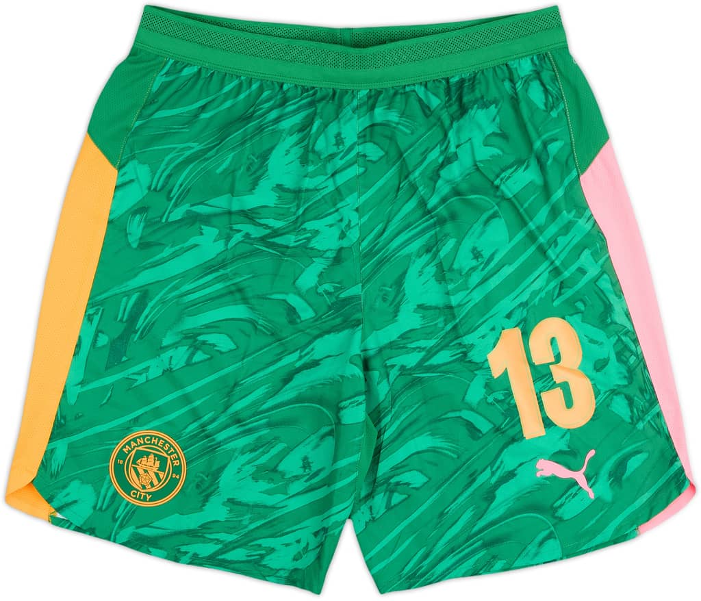 2025-26 Manchester City Match Issue GK Shorts #13 (Bettinelli)