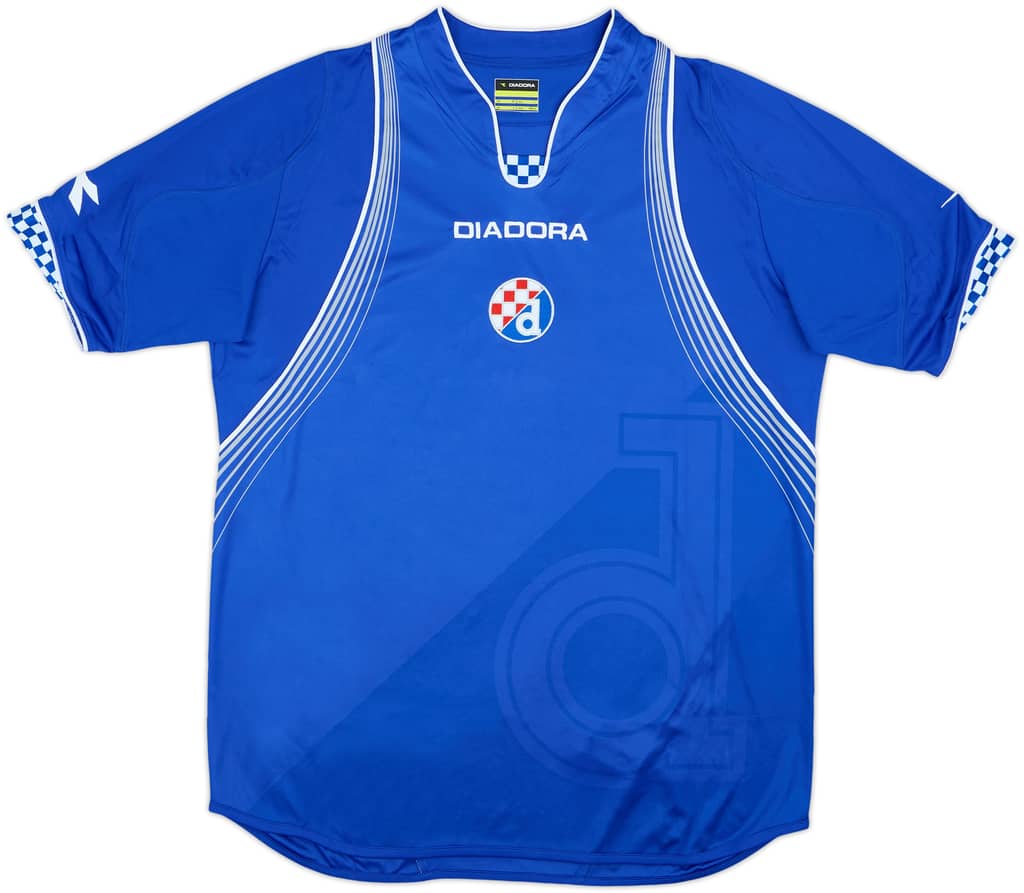 2007-08 NK Dinamo Zagreb European Home Shirt - 10/10 - (L)