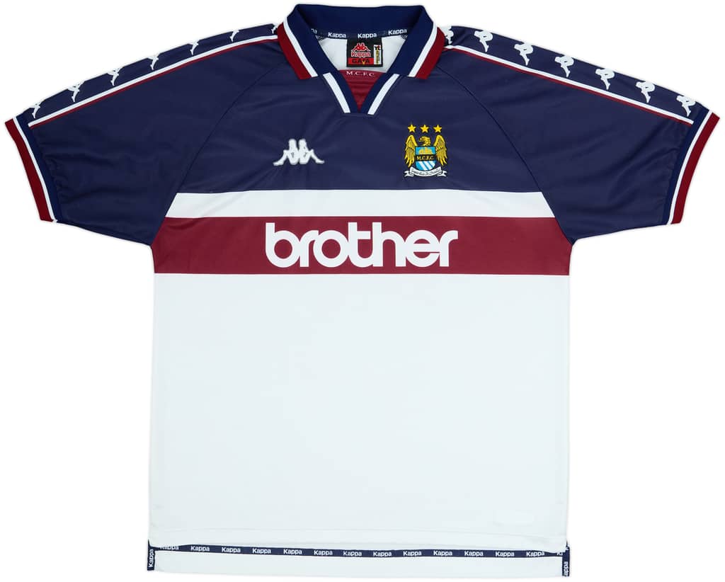 1997-98 Manchester City Away Shirt - 8/10 - (XL)