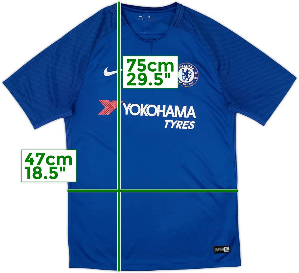 2017-18 Chelsea Home Shirt - 5/10 - (M)