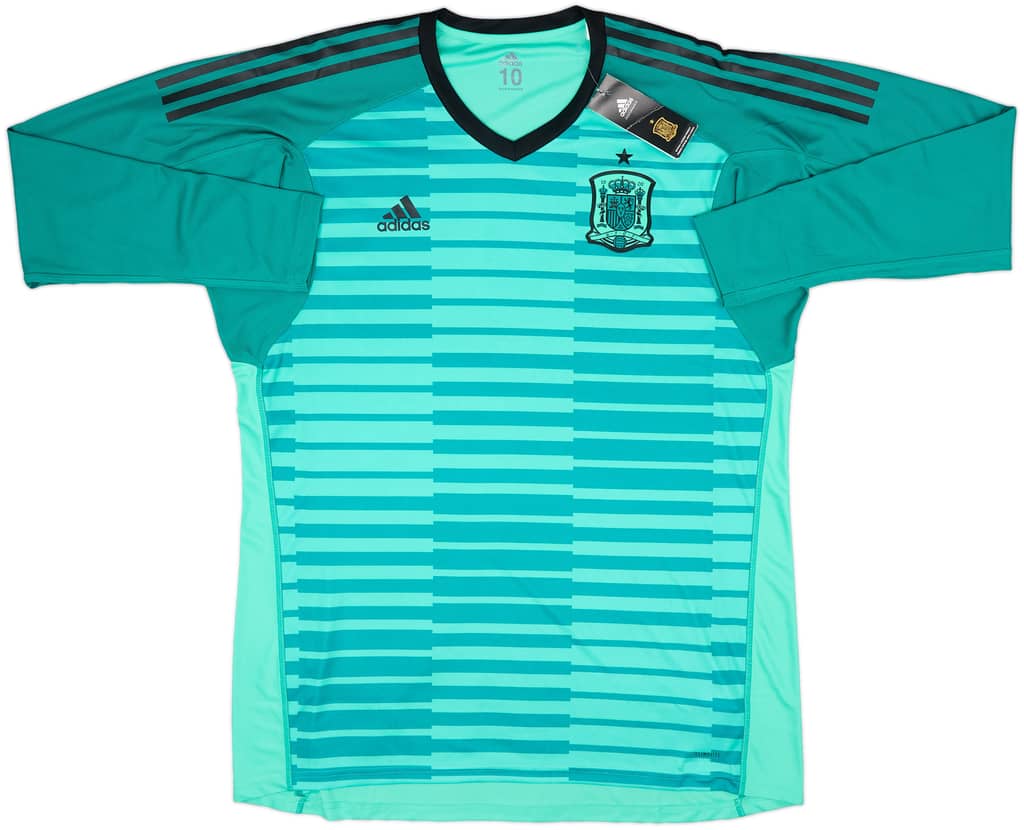 2018-19 Spain Player Issue GK Shirt (XL)