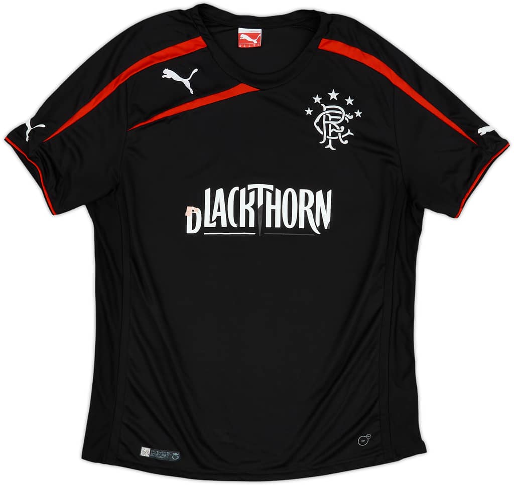 2013-14 Rangers Third Shirt - 4/10 - (XL)