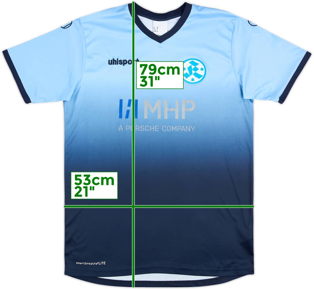 Camiseta de local del Stuttgarter Kickers 2016-18 - 7/10 - (L)