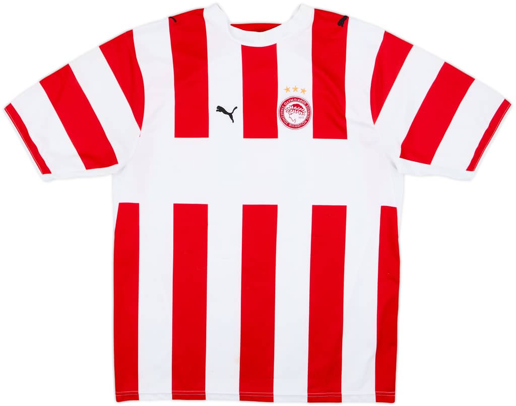 2006-07 Olympiakos Home Shirt - 6/10 - (L)