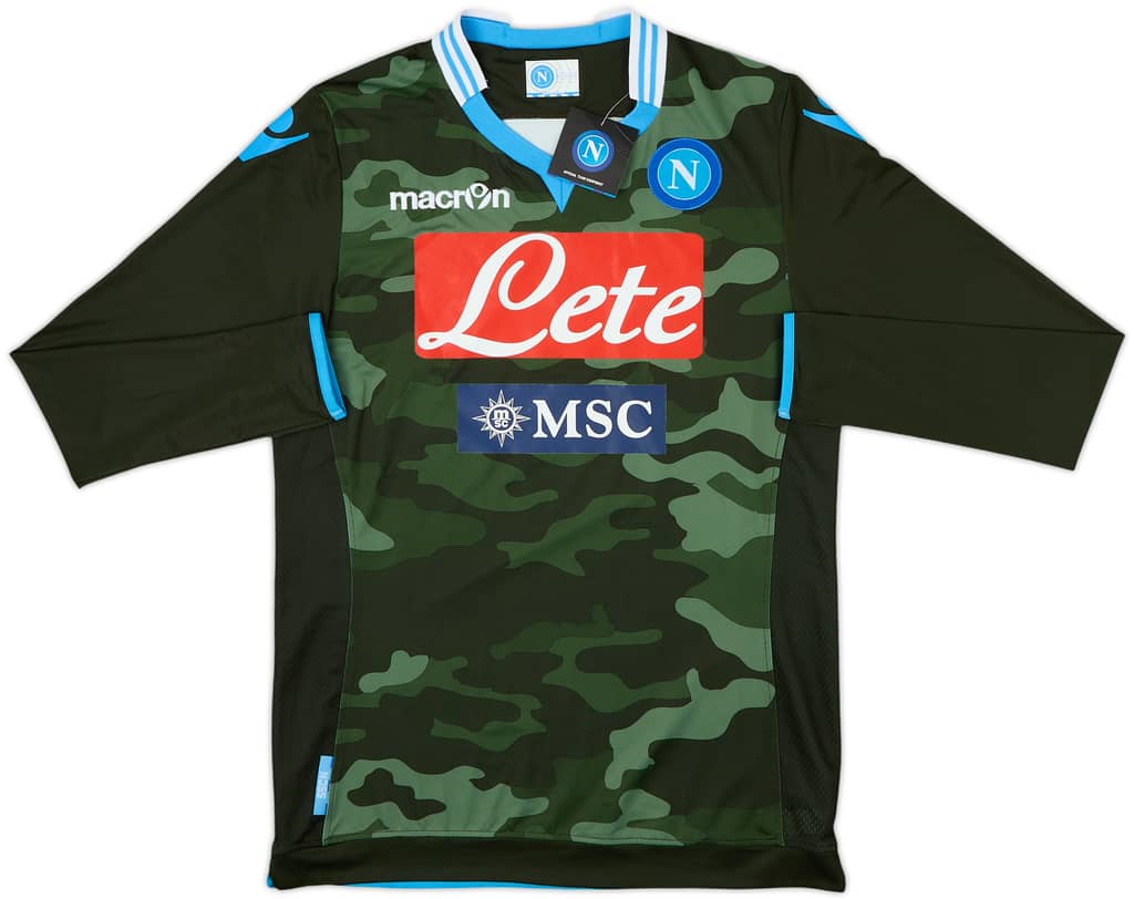 2013-14 Napoli Away L/S Shirt (L)