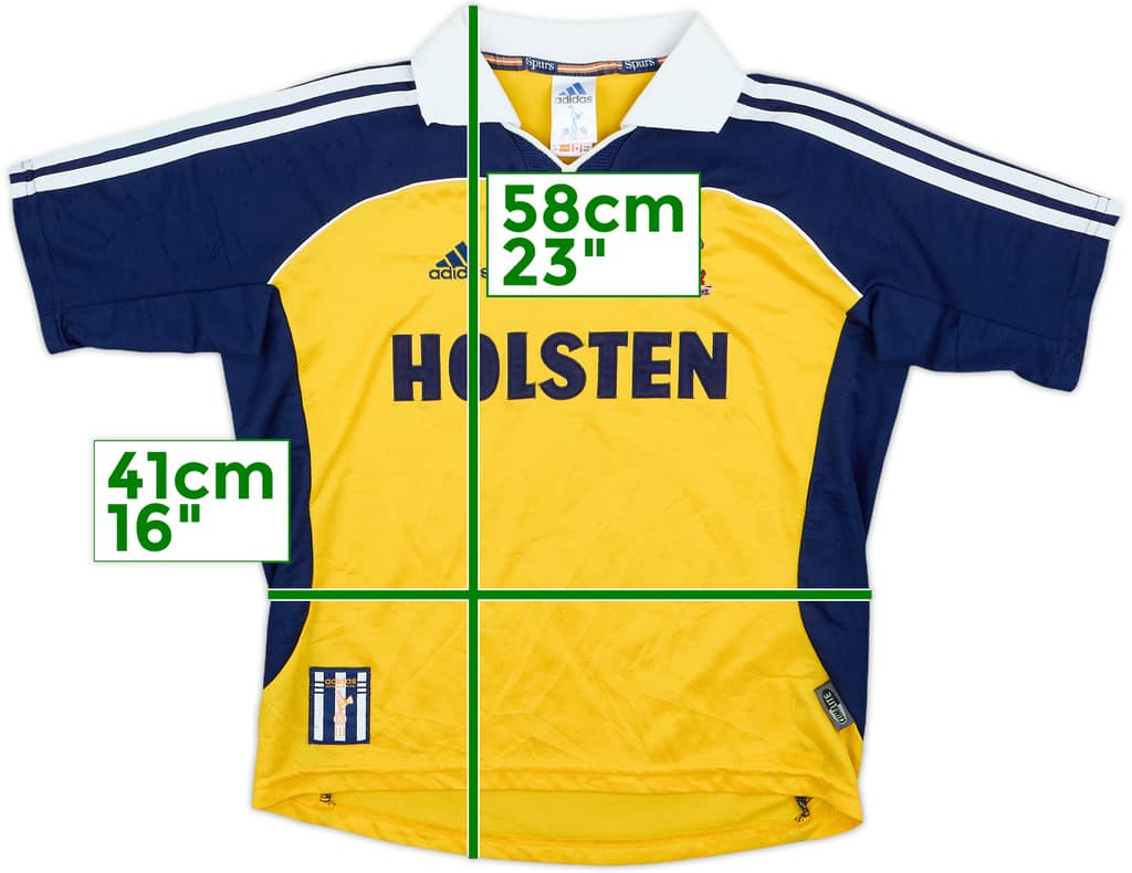 1999-01 Tottenham Away Shirt - 7/10 - (L.Boys)