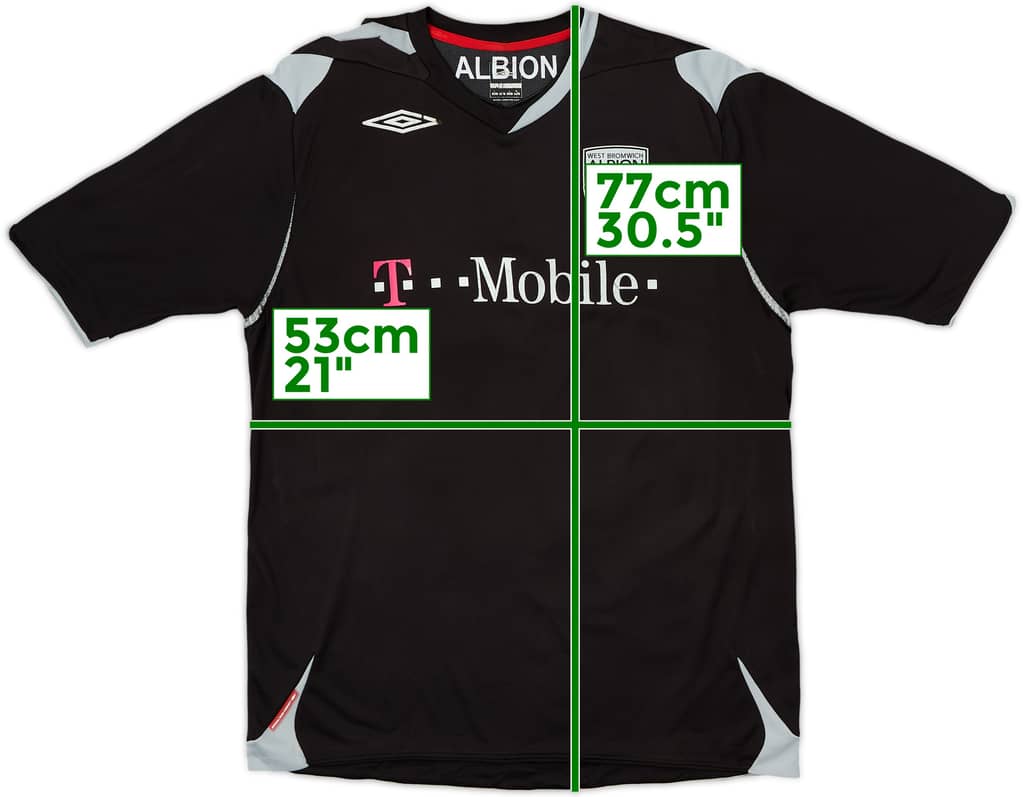 2007-08 West Brom Third Shirt - 5/10 - (L)