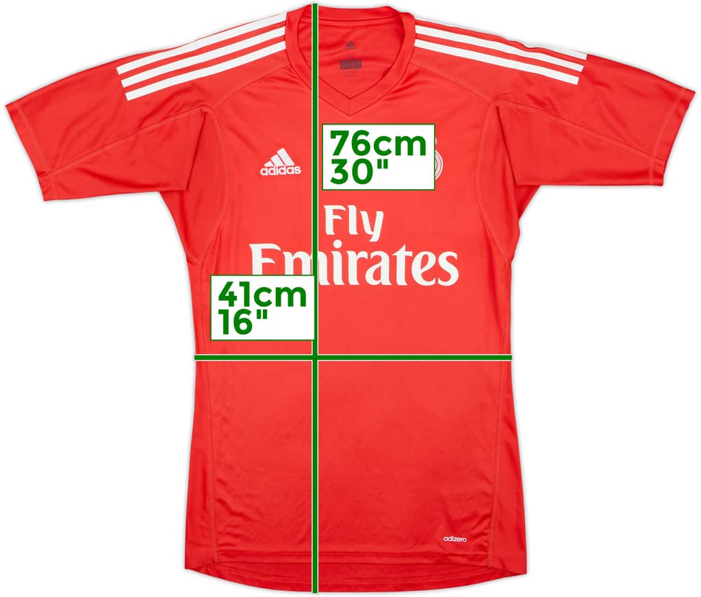 2017-18 Real Madrid GK S/S Shirt - 10/10 - (XS)
