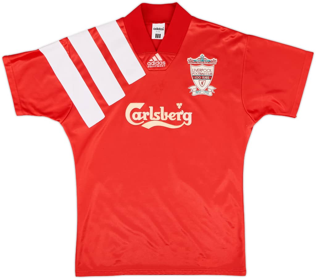 1992-93 Liverpool Centenary Home Shirt - 9/10 - (S)
