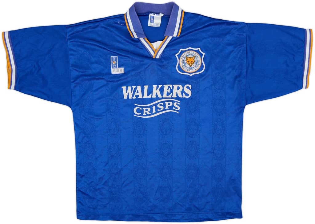 1994-96 Leicester Home Shirt - 6/10 - (L)