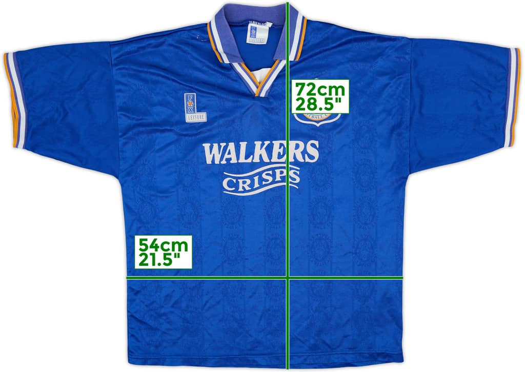 1994-96 Leicester Home Shirt - 6/10 - (L)