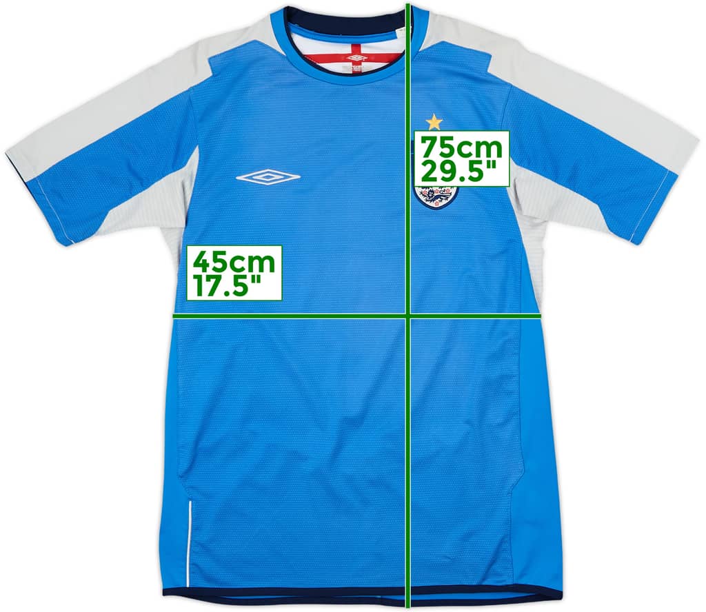 2004-06 England GK Shirt - 8/10 - (S)