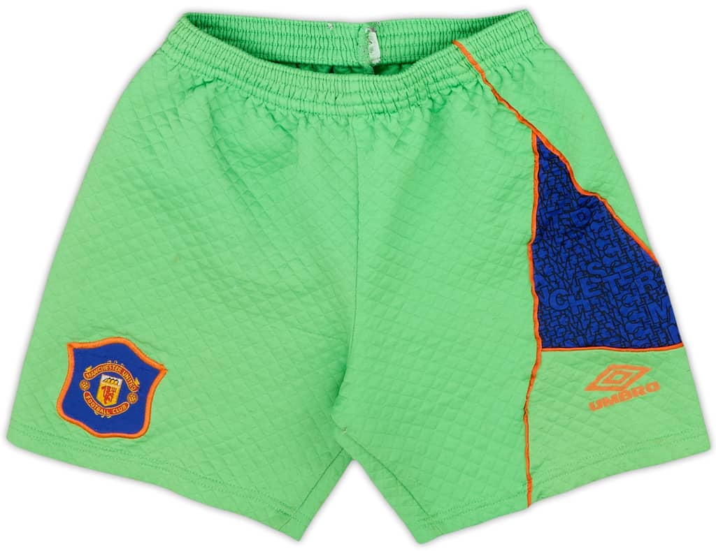 1994-95 Manchester United GK Shorts - 5/10 - (13-14 Years)
