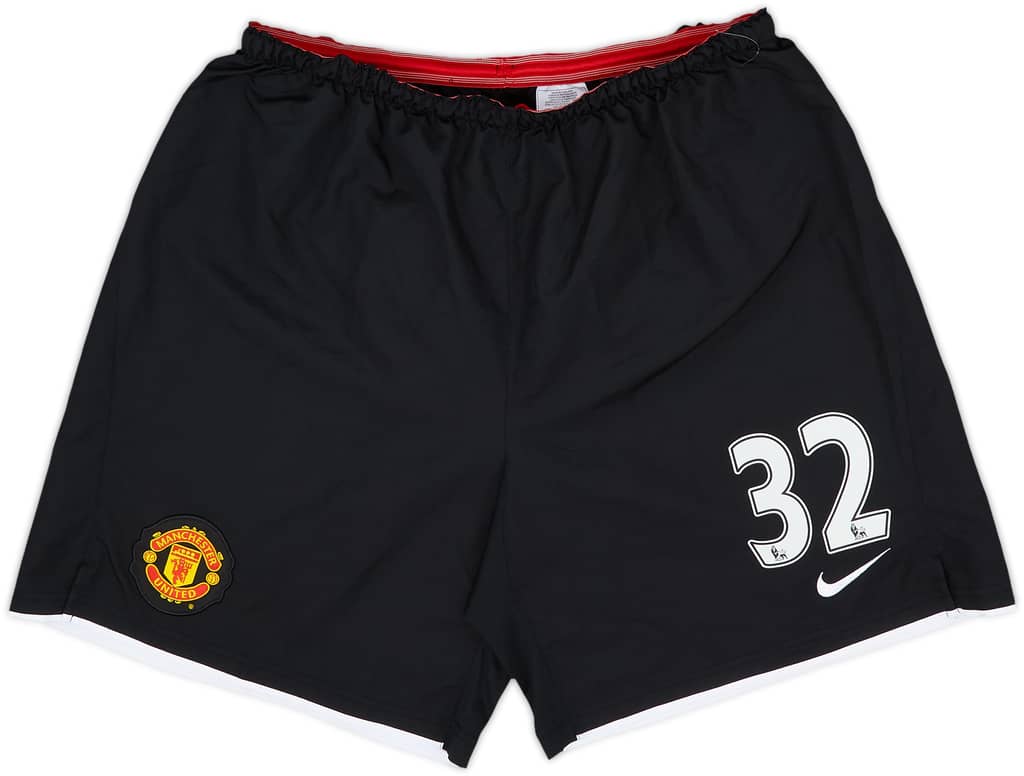 2007-08 Manchester United Away Shorts #32 (Tevez) - 8/10 - (XL)