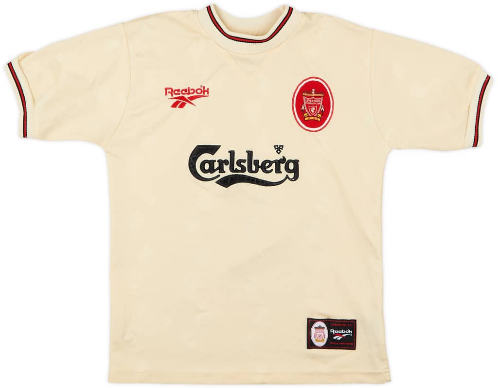 1996-97 Liverpool Away Shirt - 6/10 - (13-14 Years)