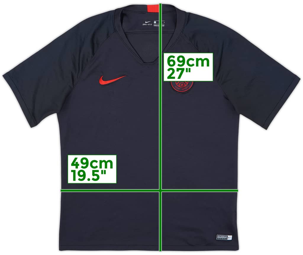 2019-20 Paris Saint-Germain Nike Training Shirt - 5/10 - (L)