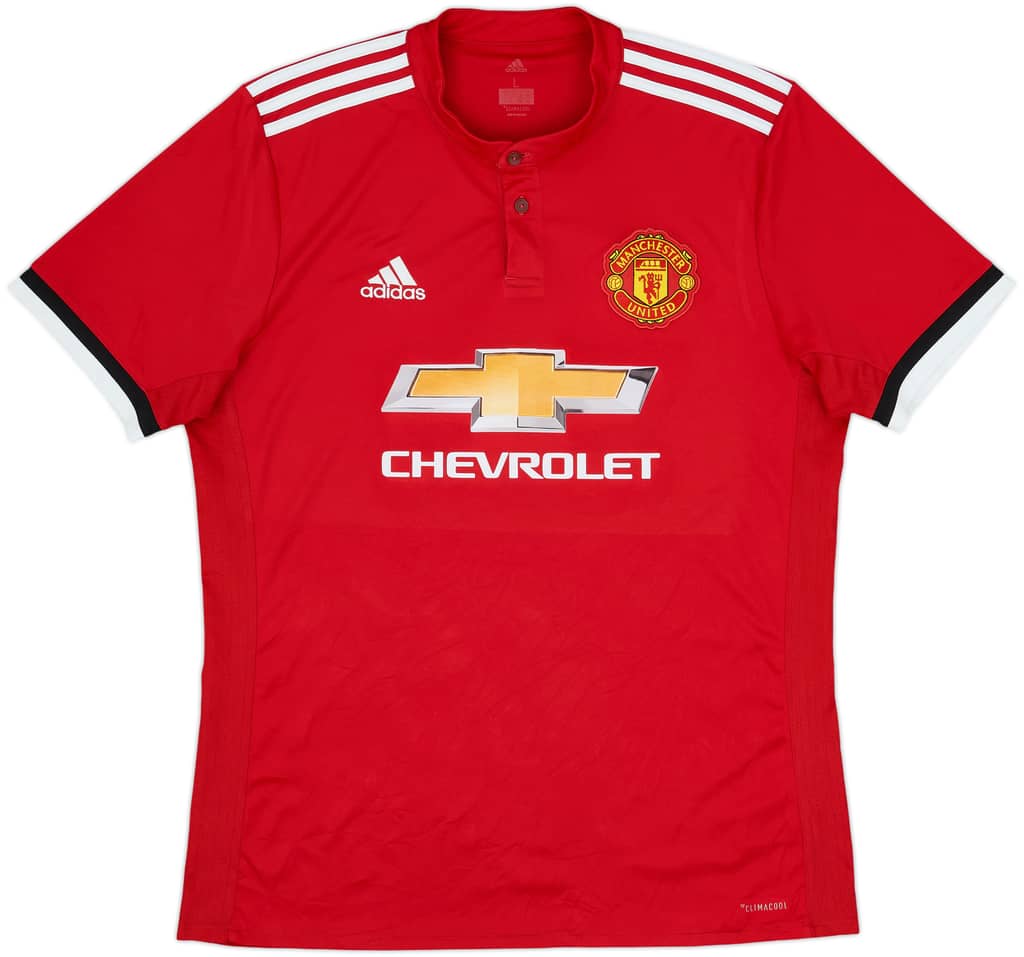 2017-18 Manchester United Home Shirt - 7/10 - (L)