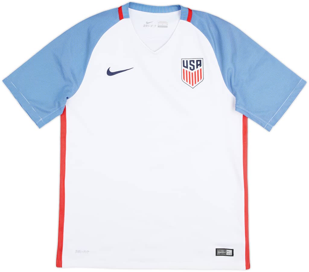 2016-17 USA Home Shirt - 8/10 - (M)