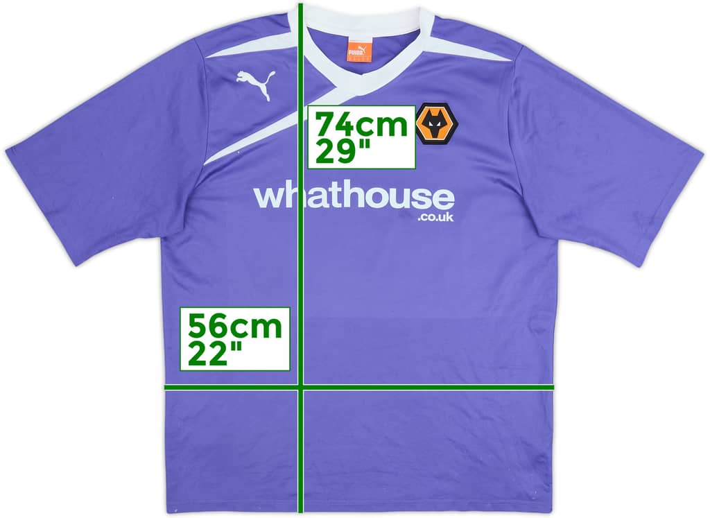 2013-14 Wolves Away Shirt - 8/10 - (XL)