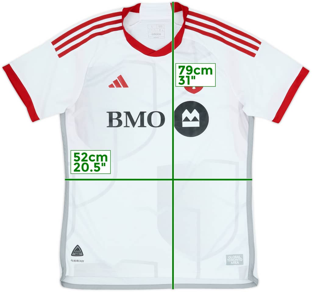 2024-25 Toronto FC Authentic Away Shirt - 9/10 - (L)