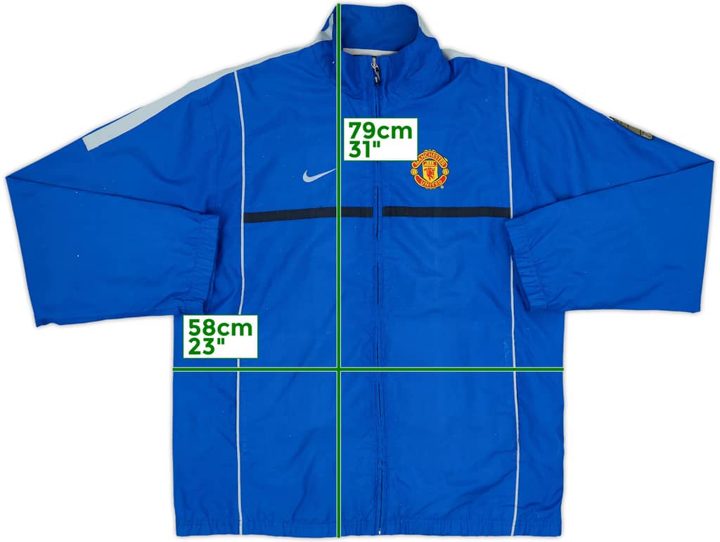2002-03 Manchester United Nike Track Jacket - 5/10 - (M)